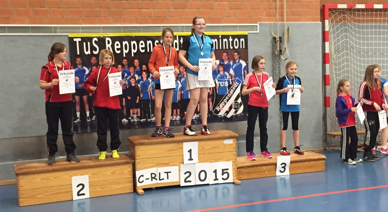 Sieger im MD U13: Sarah Werner / Caroline Dau
